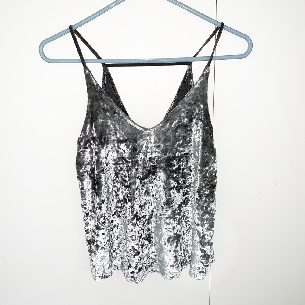 American Eagle Velvet Tanktop